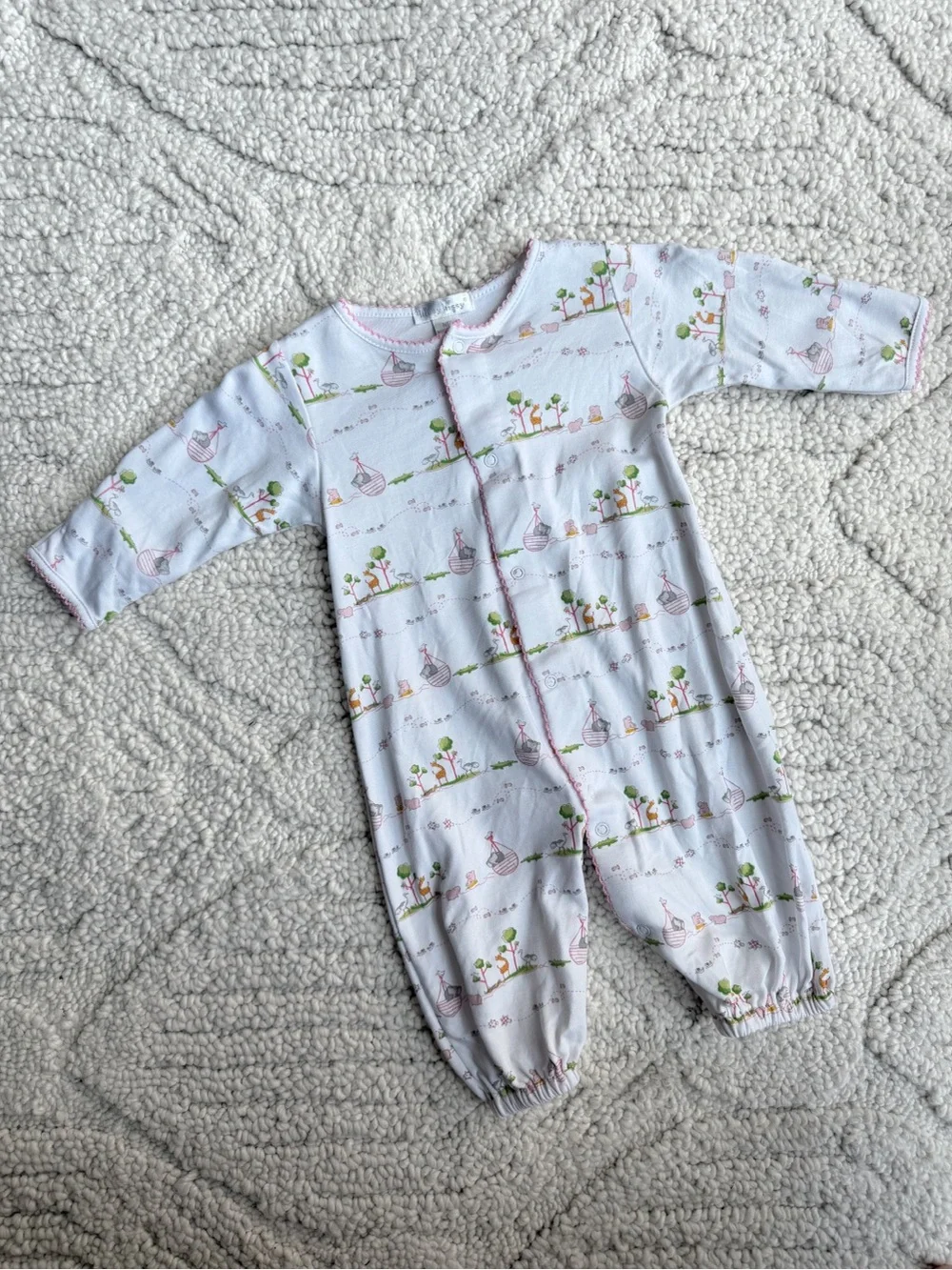 Kissy Kissy Noah’s Ark Footie
